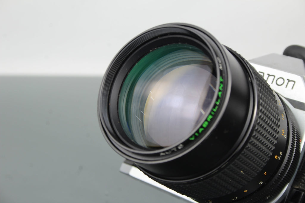 Canon AT - 1 + Viabrillant MC 135mm f/2.8 lens (FD mount) - Dutch|Thrift
