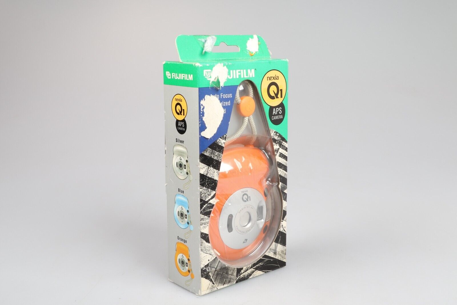 FujiFilm Nexia Q1 | APS Film Camera | Orange - Dutch|Thrift