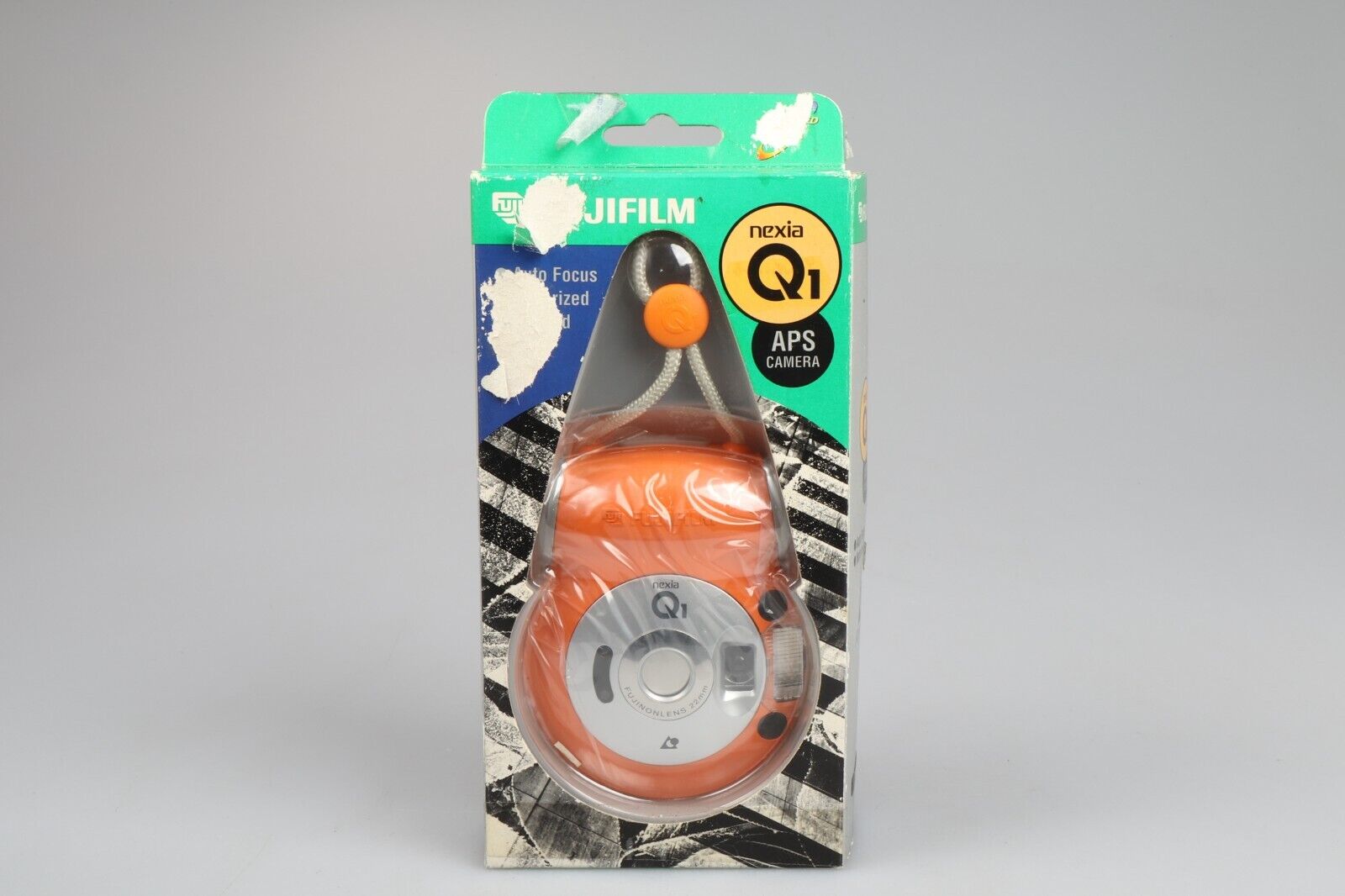 FujiFilm Nexia Q1 | APS Film Camera | Orange - Dutch|Thrift