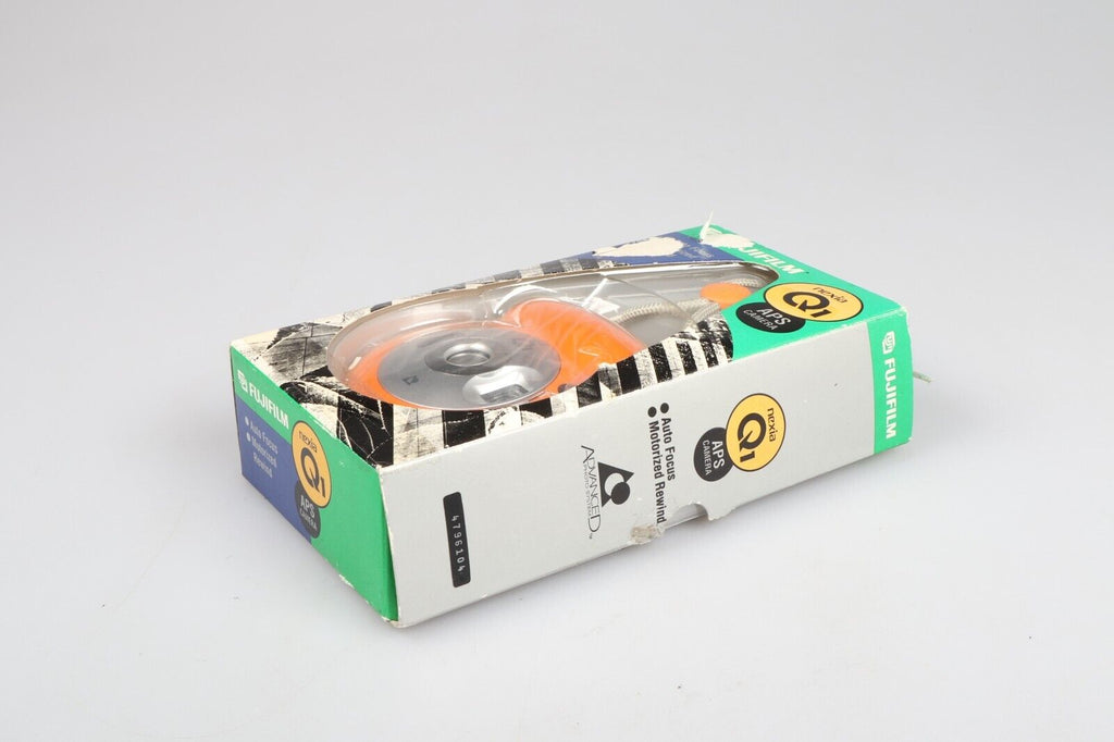 FujiFilm Nexia Q1 | APS Film Camera | Orange - Dutch|Thrift