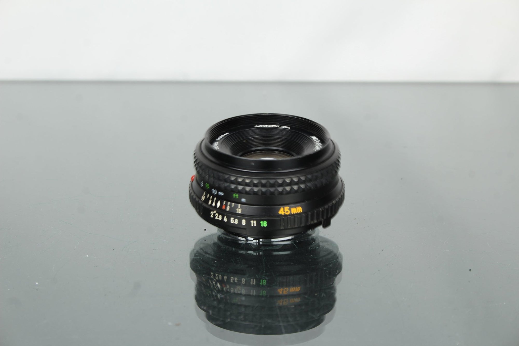 Minolta MD Rokkor 45mm 1:2 - Dutch|Thrift
